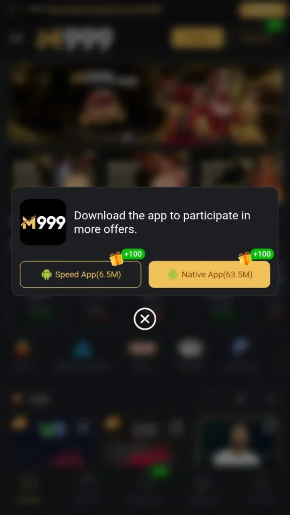 download M999 Game APP